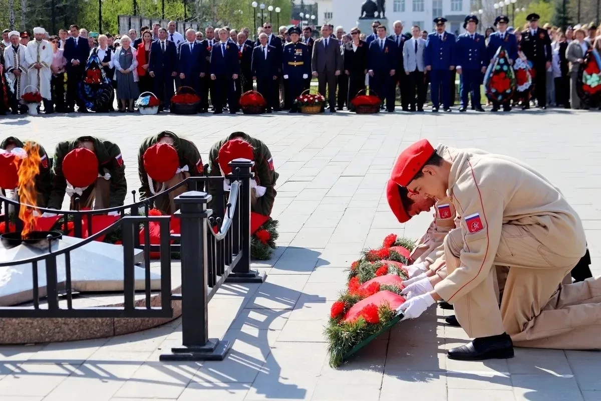 🇷🇺 9 мая 2026г в г.Учалы состоялись торжественные мероприятия, посвященные 81-й годовщине Победы в В
