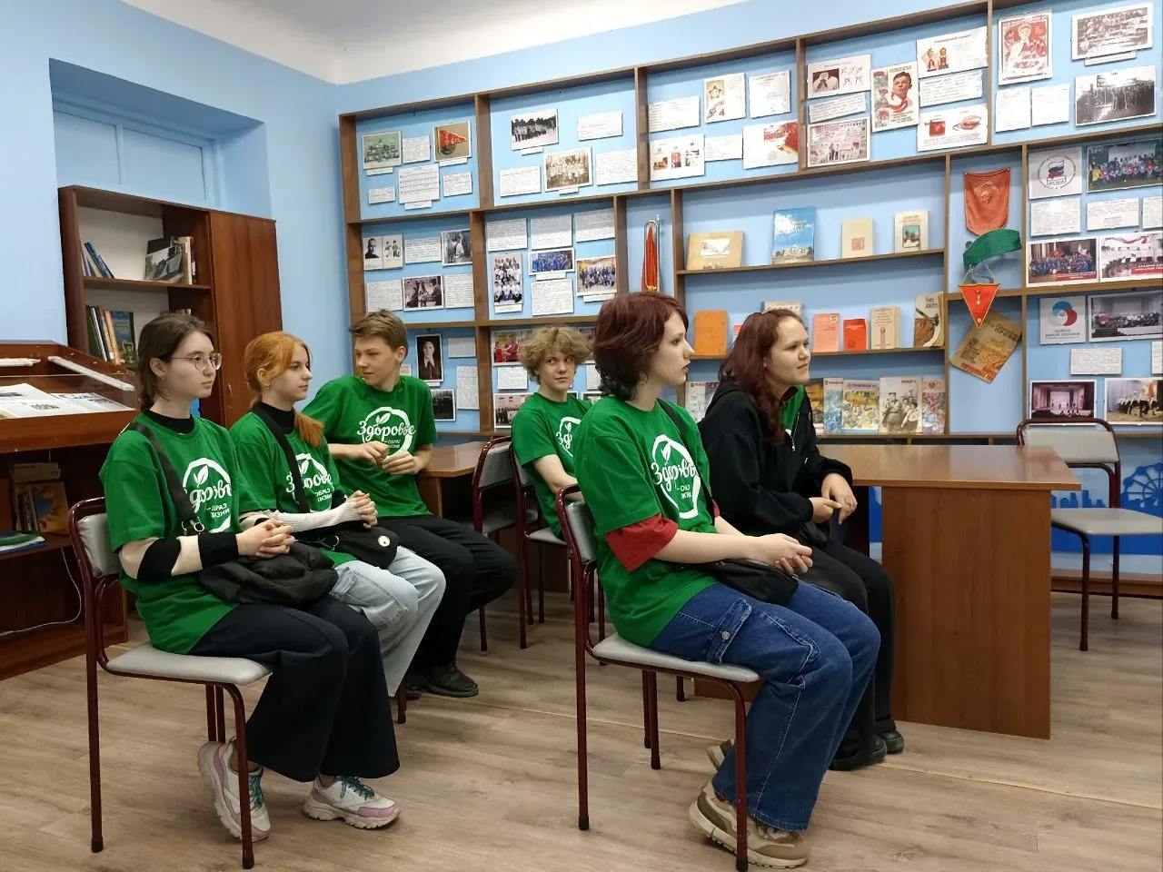 ДЕЛАЙ, КАК МЫ!💚  🍏21 мая команда школьного объединения пропаганды здорового образа жизни "Молодёжь г