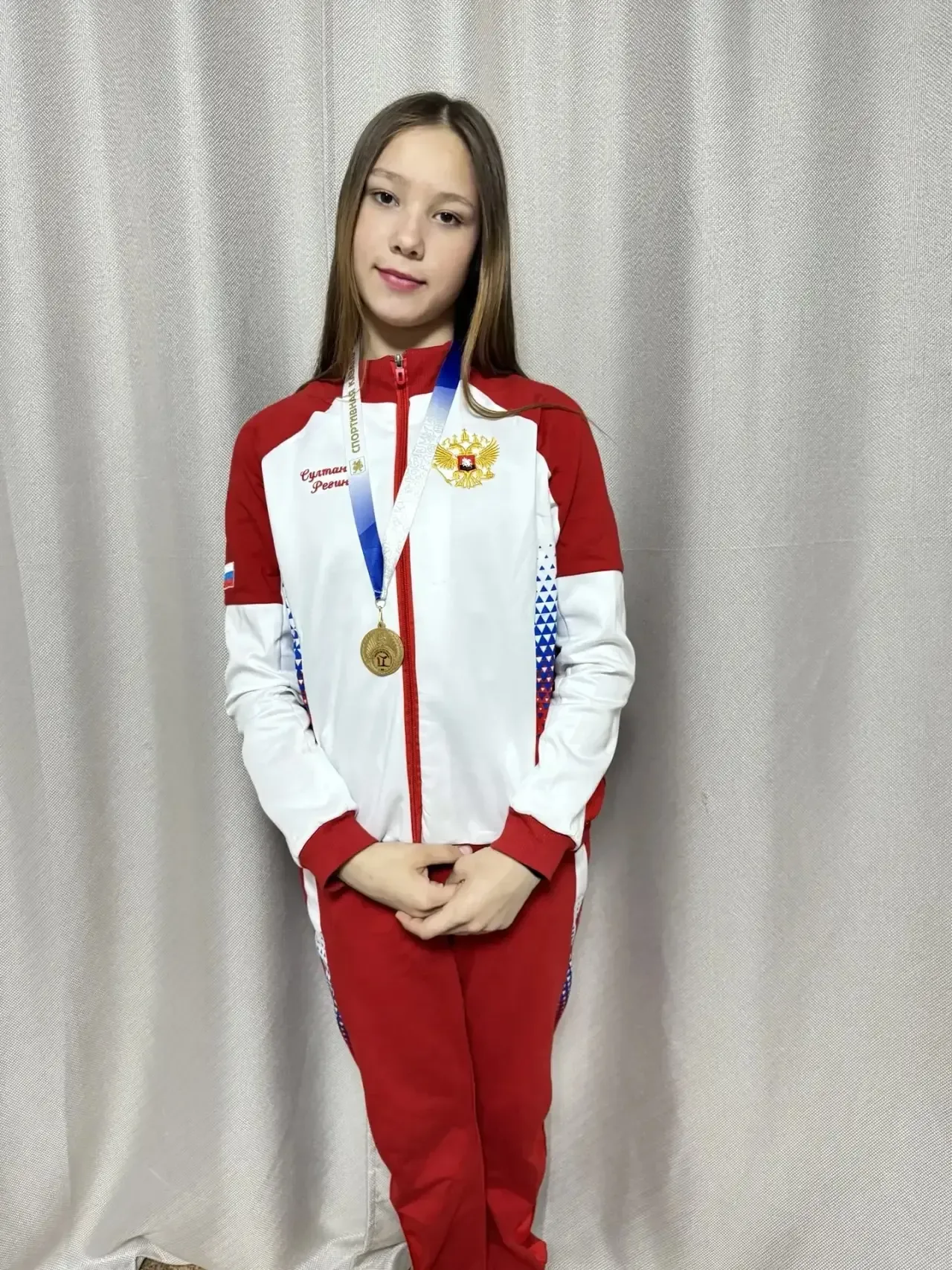 🏆 Поздравляем Султанову Регину с блестящей победой!  Ученица 7В класса Султанова Регина заняла почёт