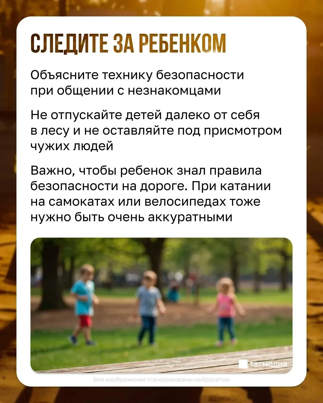 ☀️👶Безопасность ребенка на летних каникулах в руках родителей 🕹Часто именно из-за несоблюдения прави