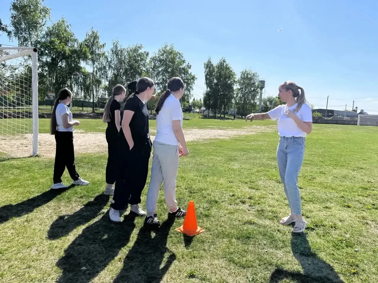 МЦ «Хыял» провёл спортивно-развлекательное соревнование — «Бегатлон»! 🏃‍♂️💨  Наши подростки вышли на