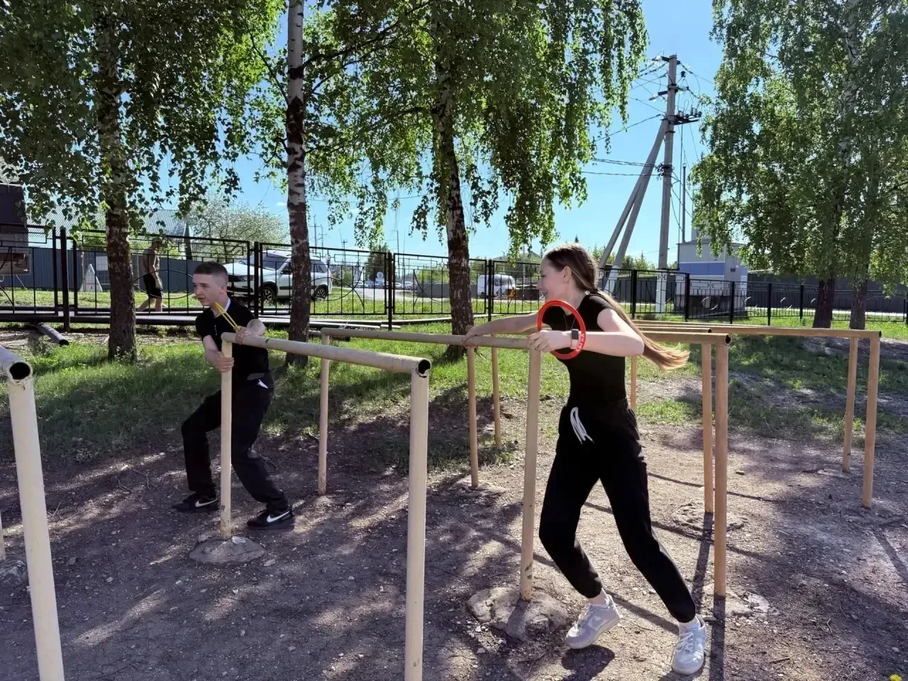 МЦ «Хыял» провёл спортивно-развлекательное соревнование — «Бегатлон»! 🏃‍♂️💨  Наши подростки вышли на