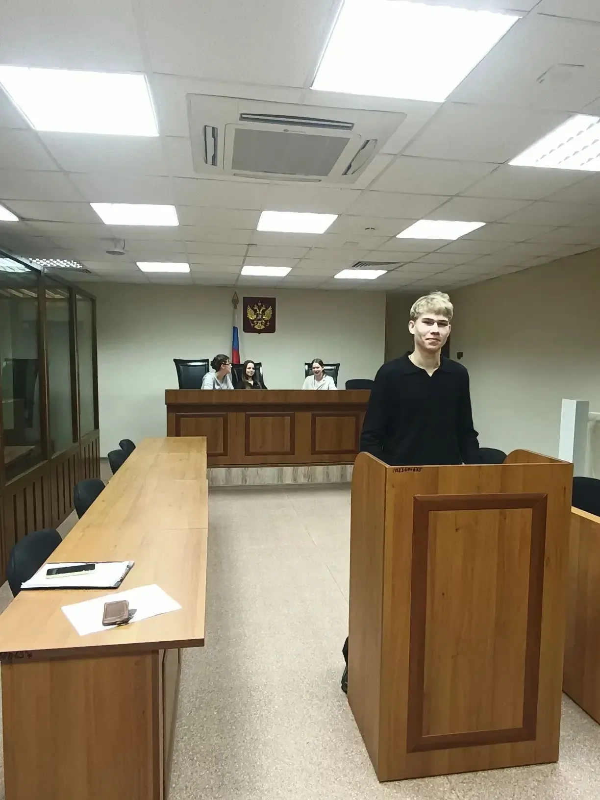 Познавательная экскурсия учащихся 11Б класса в здание городского суда  В рамках воспитательной прогр
