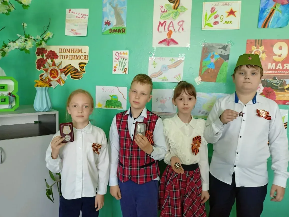 День Победы глазами детей: как это было в 3В классе.  08.05.26 в 3В классе прошёл замечательный клас