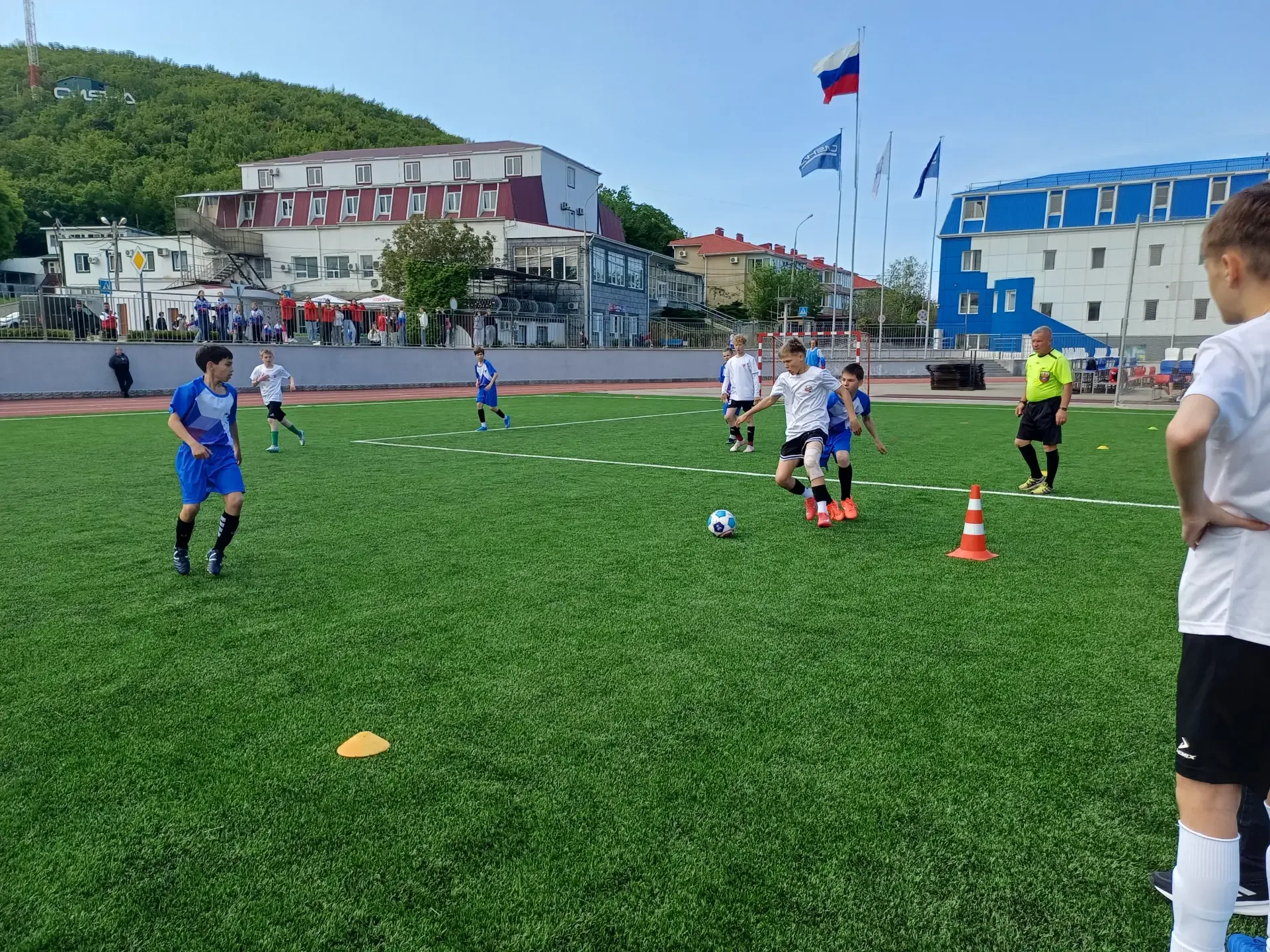 🔥Начались соревнования по футболу со Всероссийских соревнований игр Школьных спортивных клубов, виде