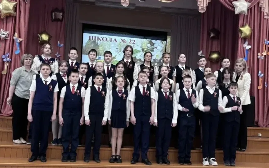 🎶Наши - лучшие!  📌В Кургане 28 апреля состоялся ежегодный городской фестиваль «Поющий класс, поющая 