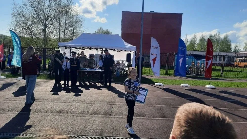 6 мая в Подвязмовской школе состоялся региональный этап Всероссийской военно-патриотической игры "За
