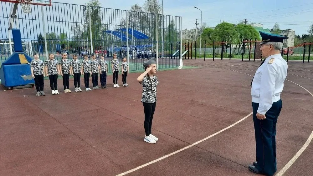 6 мая в Подвязмовской школе состоялся региональный этап Всероссийской военно-патриотической игры "За