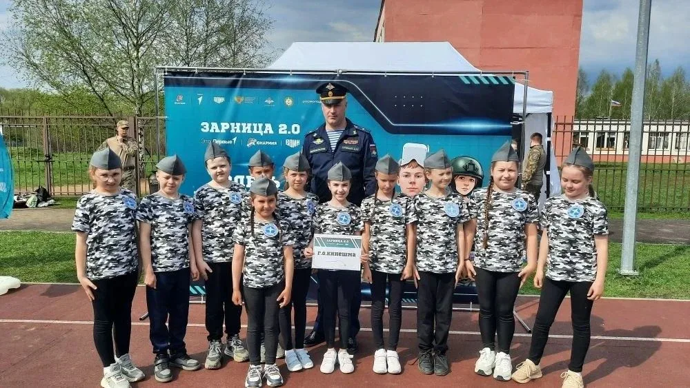 6 мая в Подвязмовской школе состоялся региональный этап Всероссийской военно-патриотической игры "За