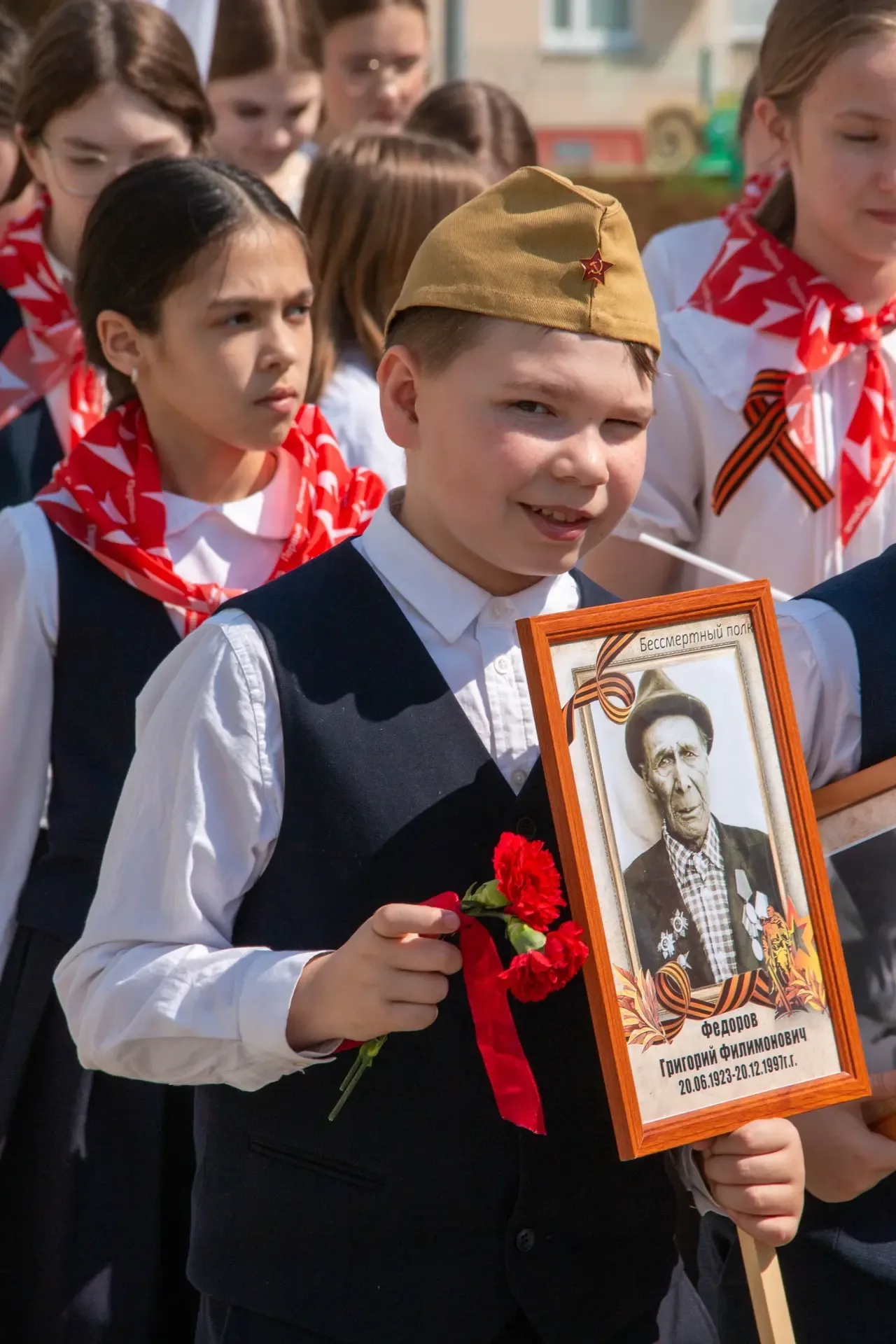 🎗️ Мы помним! Мы гордимся! 🎗️  🔹 Сегодня ученики нашей 36 школы пришла в гости к воспитанникам детск