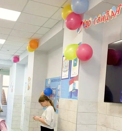 Вот еще немножко красоты🎈  Давайте будем относиться к украшениям бережно!