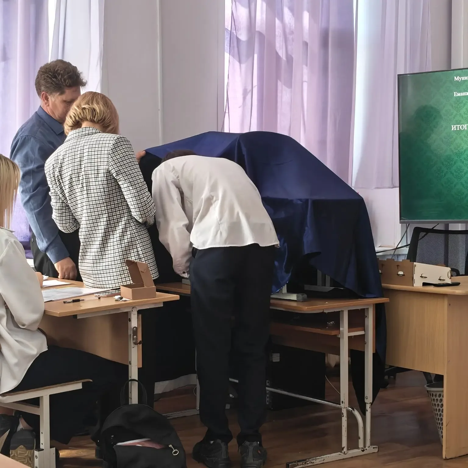 Учащиеся инженерного класса представили не просто проекты, а полноценные исследовательские работы на