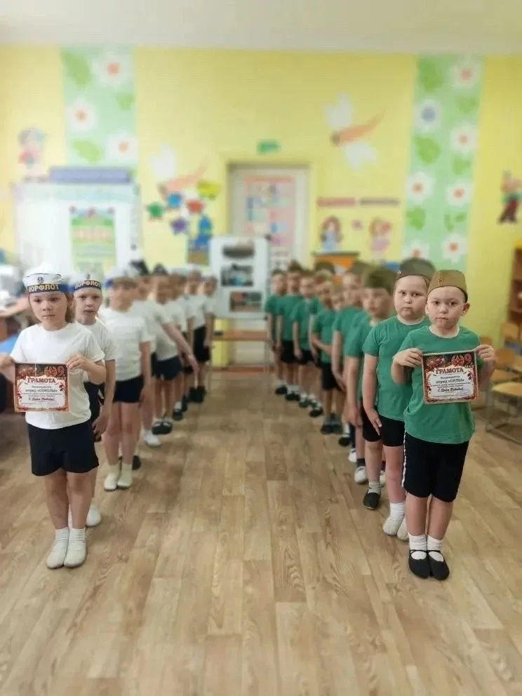 💥Спортивные развлечения, посвященные Дню Победы прошли в группах «Солнышко», «Пчелки» и «Семицветик»