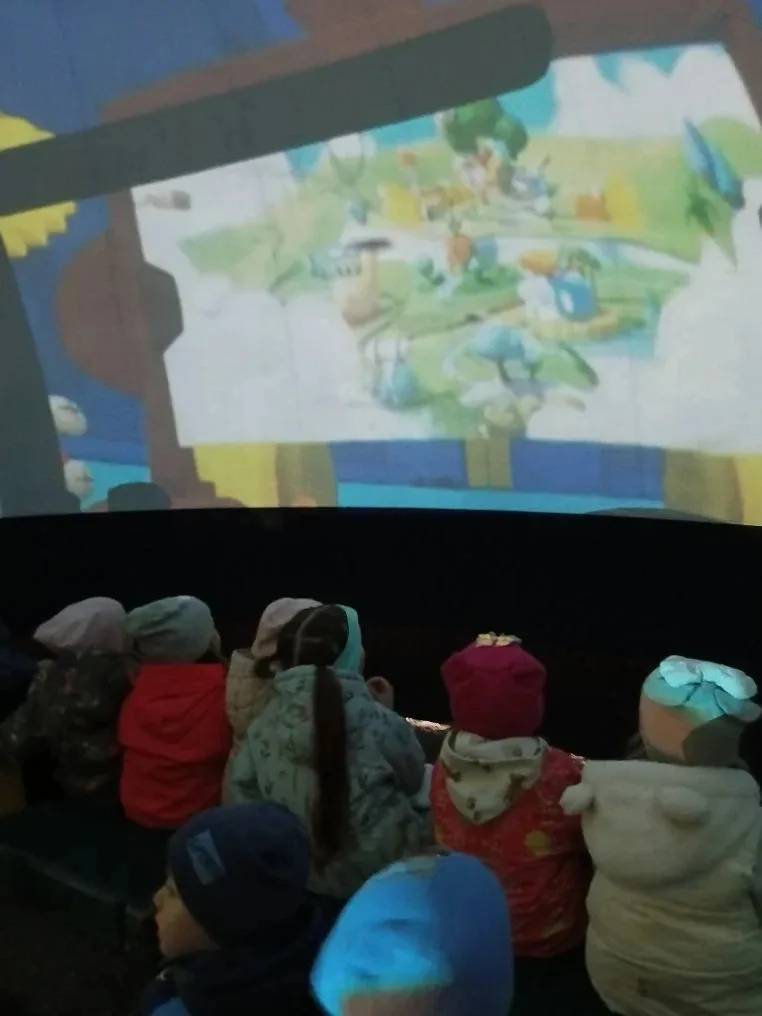 Мобильный планетарий с эффектом 3D "Млечный путь" в ЦРР 30 рп Петровское🚙🌎🌕🌛 Старшие ребята посмотре