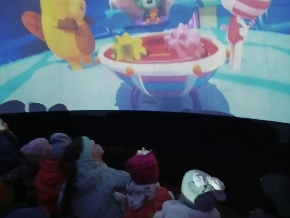 Мобильный планетарий с эффектом 3D "Млечный путь" в ЦРР 30 рп Петровское🚙🌎🌕🌛 Старшие ребята посмотре