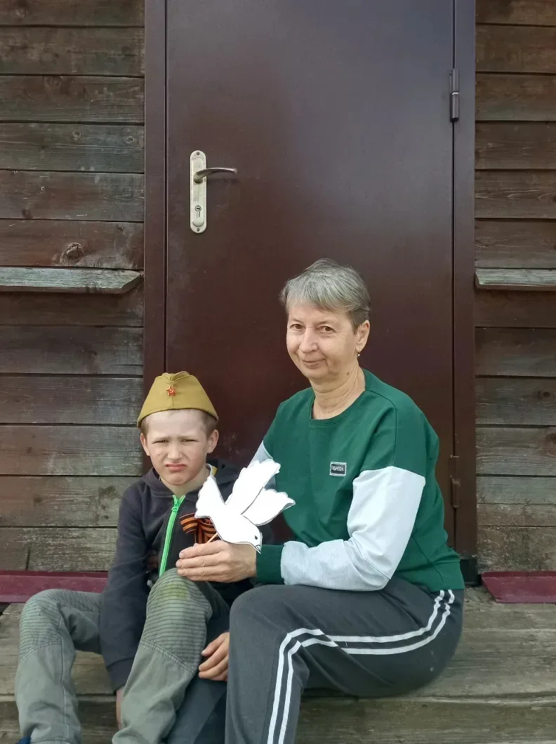 🕊 Акция «Голубь Победы»: мир и память в каждом крыле!🕊  В преддверии Дня Победы ученики начальной шк