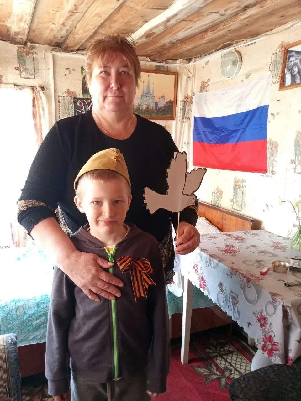 🕊 Акция «Голубь Победы»: мир и память в каждом крыле!🕊  В преддверии Дня Победы ученики начальной шк