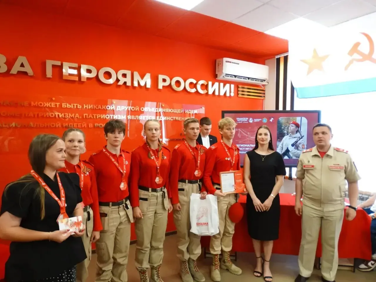 Региональный слёт «Пост №1» завершился!  7 команд из Астраханской области соревновались в 4 испытани
