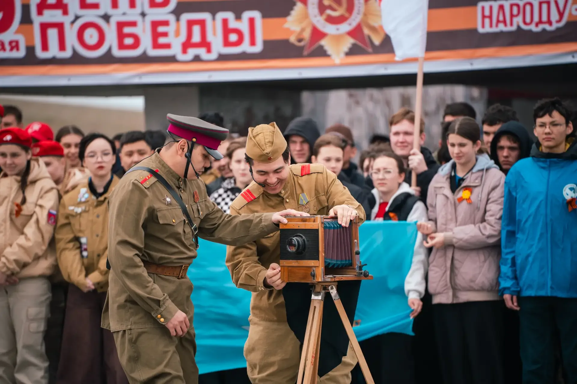В поселке Хулхута Республики Калмыкия прошел памятный митинг, посвященный 81-й годовщине Победы в Ве