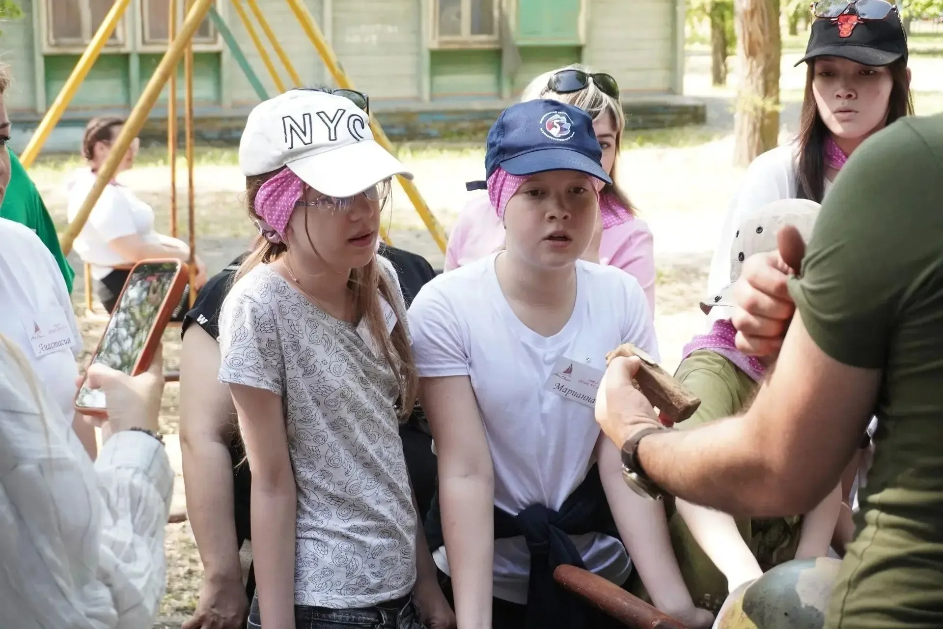 В Приволжском районе поисковики приняли участие в мероприятии «Один день из жизни пионерского лагеря