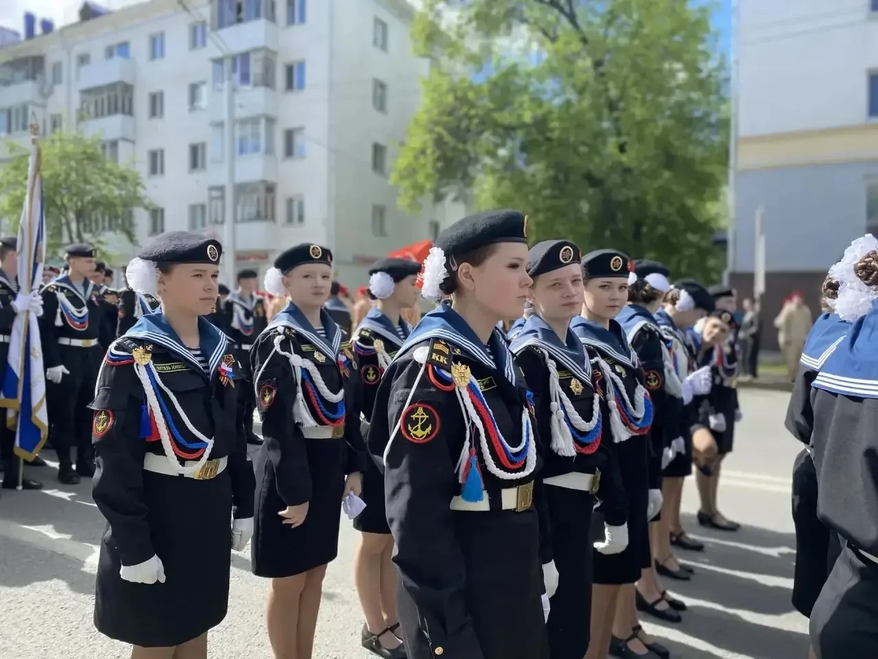 Кадеты Кировского отделения МАОУ «Лицей № 5» Республиканского военно-патриотического кадетского цент