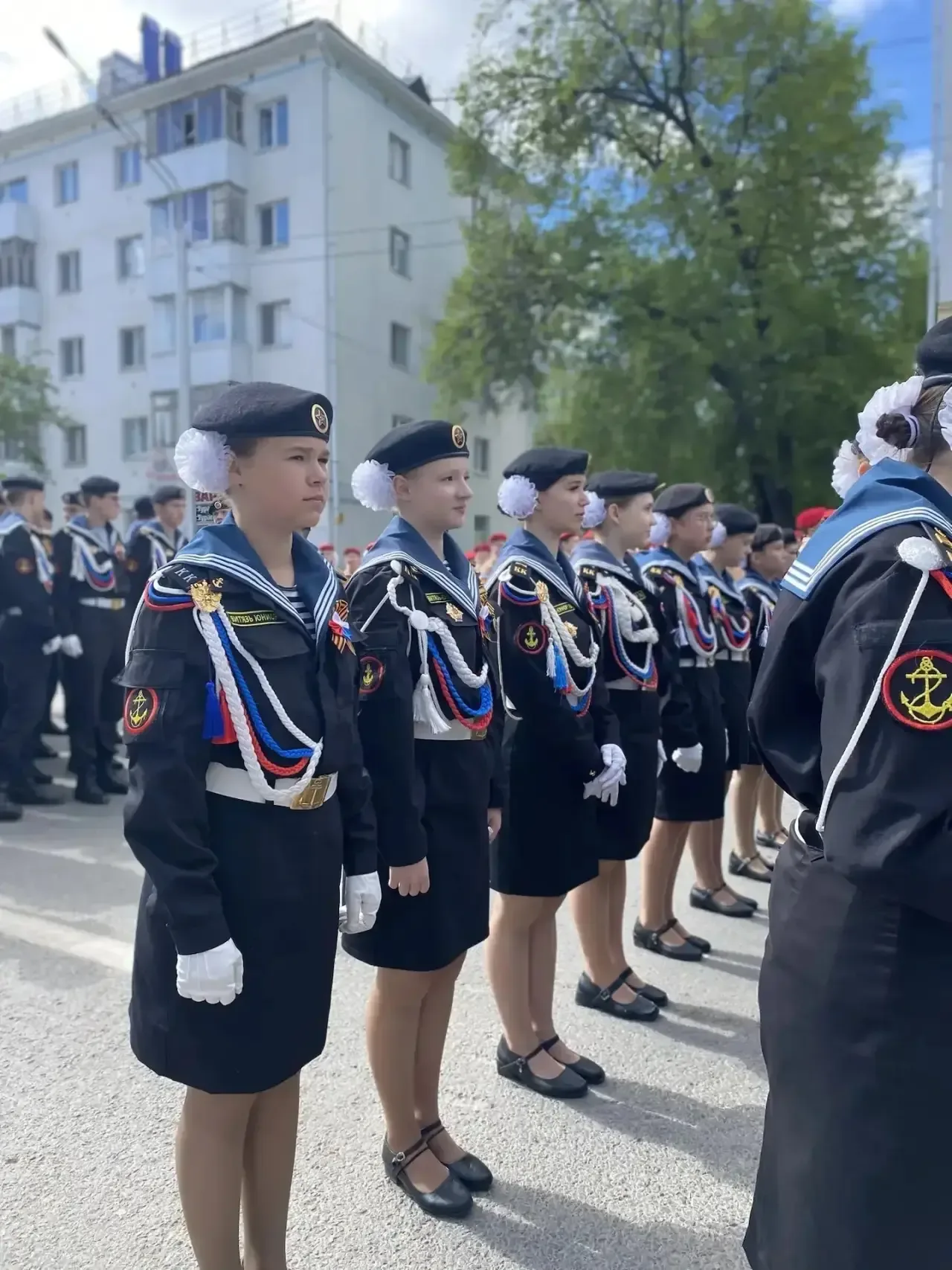 Кадеты Кировского отделения МАОУ «Лицей № 5» Республиканского военно-патриотического кадетского цент