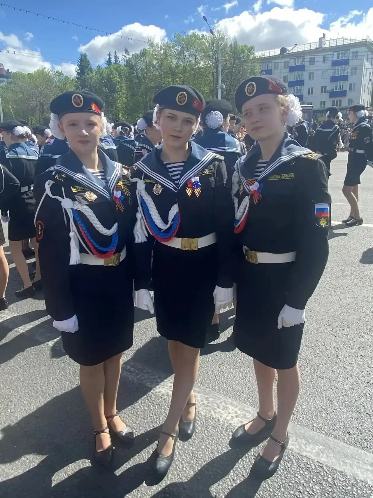 Кадеты Кировского отделения МАОУ «Лицей № 5» Республиканского военно-патриотического кадетского цент