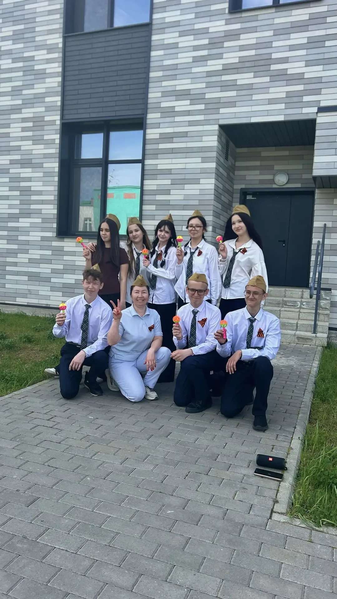 «Тропа мужества» 💪  После торжественного построения и вдохновляющего исполнения строевой песни ребят