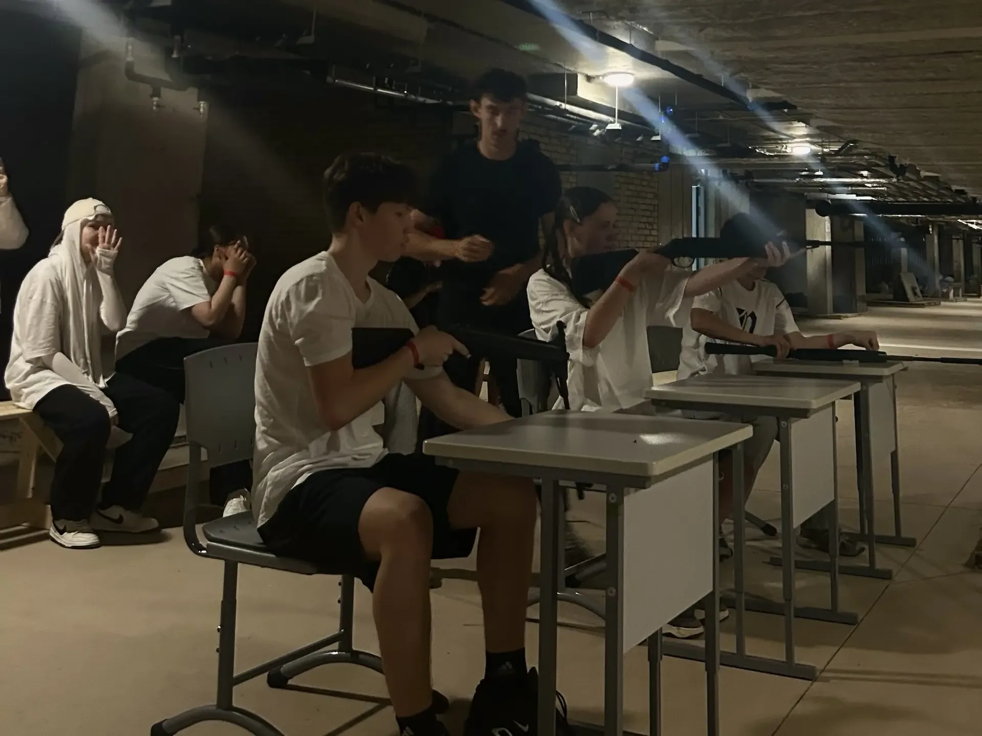 «Тропа мужества» 💪  После торжественного построения и вдохновляющего исполнения строевой песни ребят