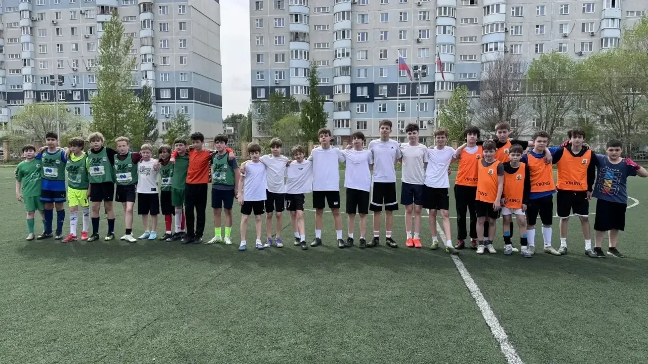 Турнир «Кожаный мяч»  13 мая команда нашего лицея заняла 2 место в районном этапе турнира по футболу