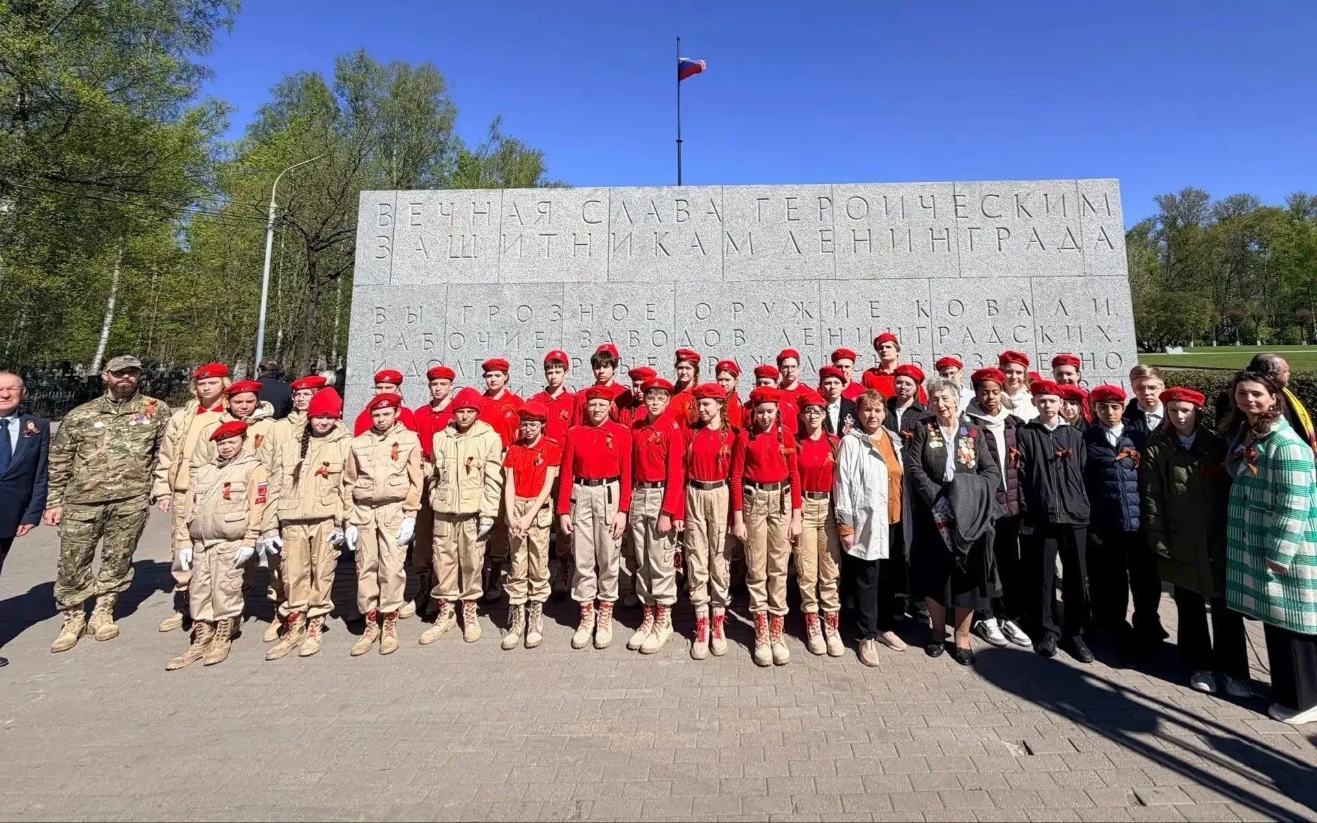 День памяти на Серафимовском кладбище Сегодня, 8 мая 2026 года, на Серафимовском кладбище состоялось