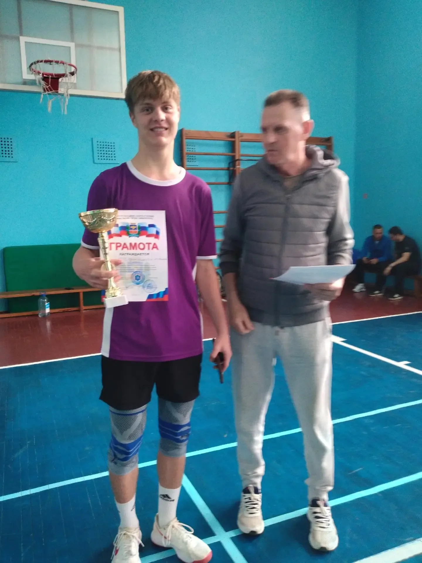 🏐Сборная команда юношей продемонстрировала мастерство и командный дух на соревнованиях по волейболу,