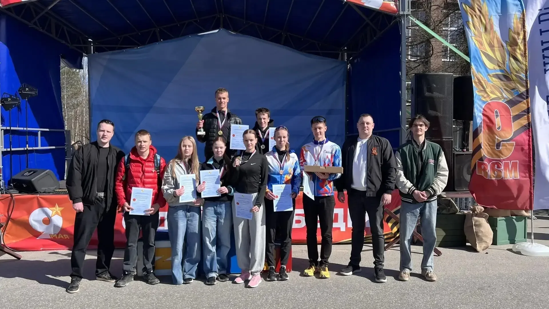 🏆 ПОБЕДА, ДОСТОЙНАЯ ПАМЯТИ ГЕРОЕВ!  9 мая, в солнечное утро великого праздника, состоялась традицион