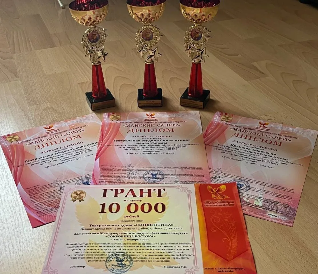 Школьная театральная студия «Синяя птица» приняла участие в международном конкурсе-фестивале искусст