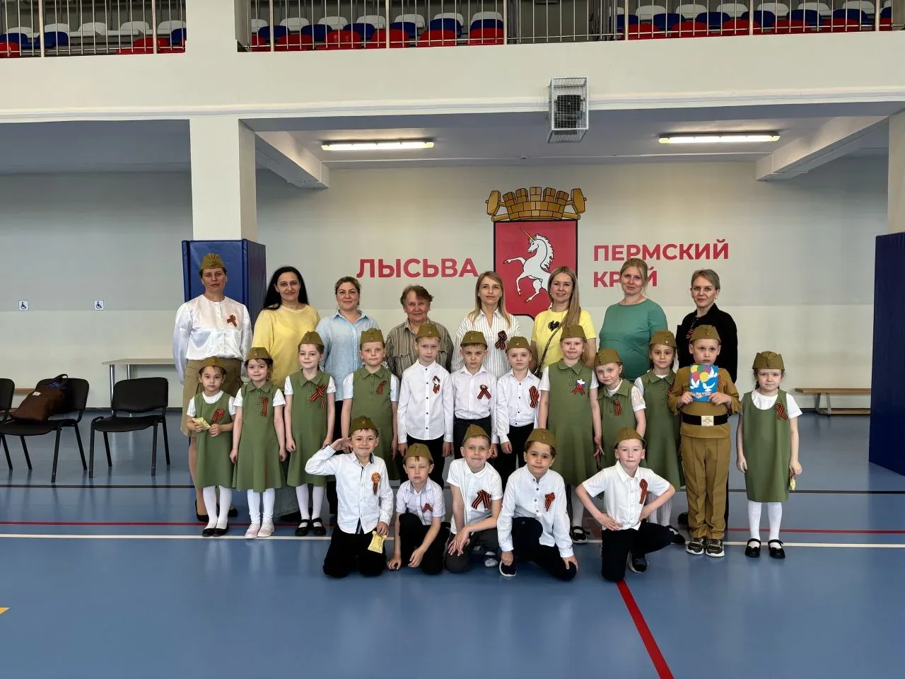 Праздник Великой Победы!  Орлята-дошколята структурного подразделения "Начальная школа-Детский сад" 
