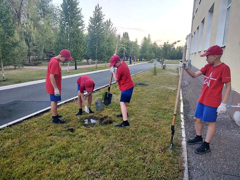 В честь 81-й годовщины победы советского народа в Великой Отечественной войне на территории нашего у
