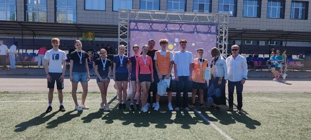 🏃🔥Эстафета года в Индустриальном районе: 300 участников, 2 медали и море эмоций!   Сегодня стадион л