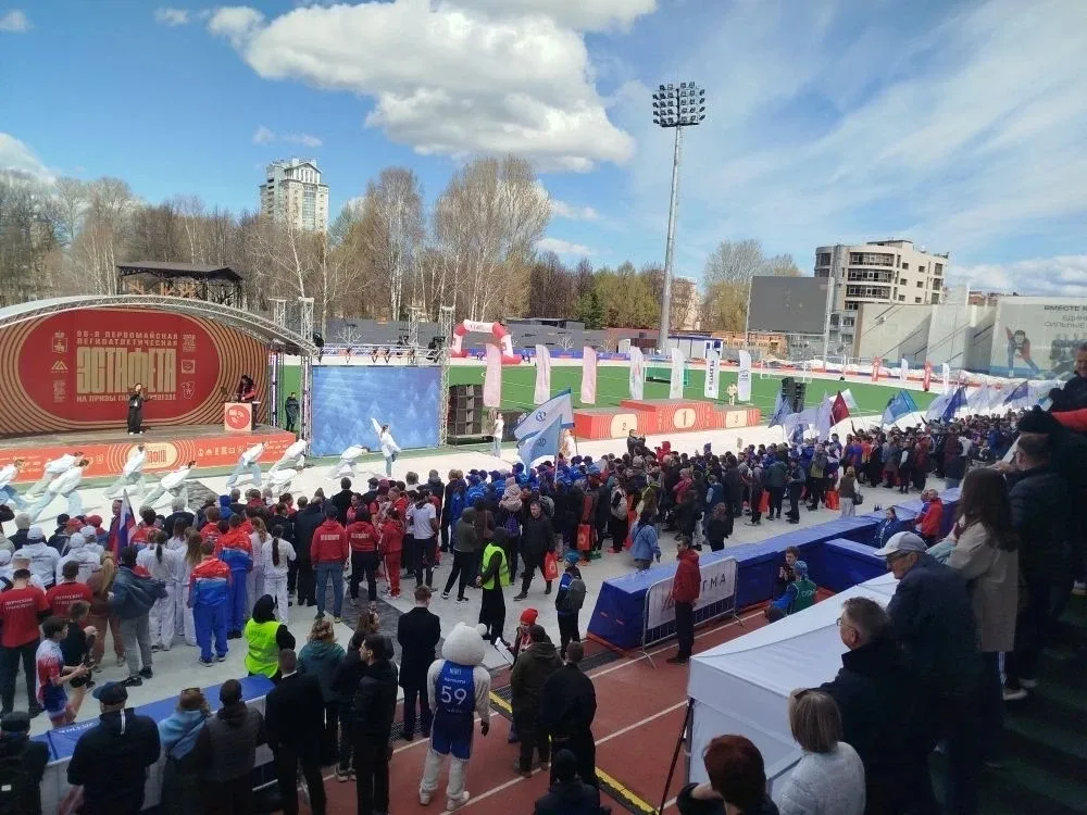 🔥 Гонка за победой и эмоциями!  1 мая наши ребята вышли на старт 96-й первомайской эстафеты! Почти 7