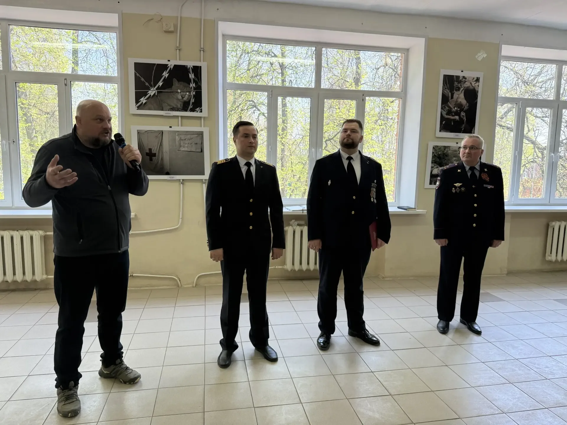 🌟«Добру служение»  ✅Известный кинорежиссер и продюсер Михаил Матросов открыл, для курсантов Егорьевс