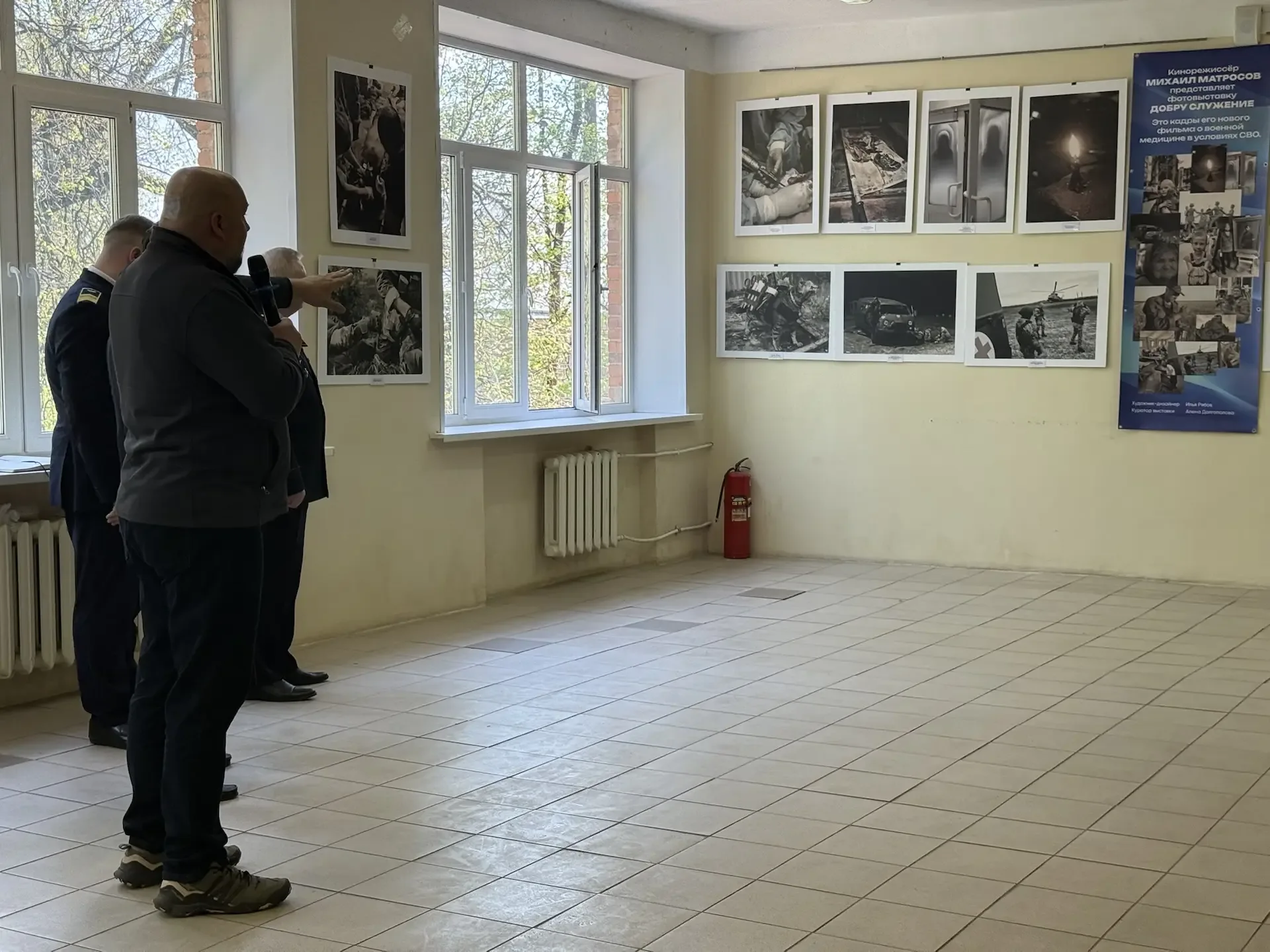 🌟«Добру служение»  ✅Известный кинорежиссер и продюсер Михаил Матросов открыл, для курсантов Егорьевс