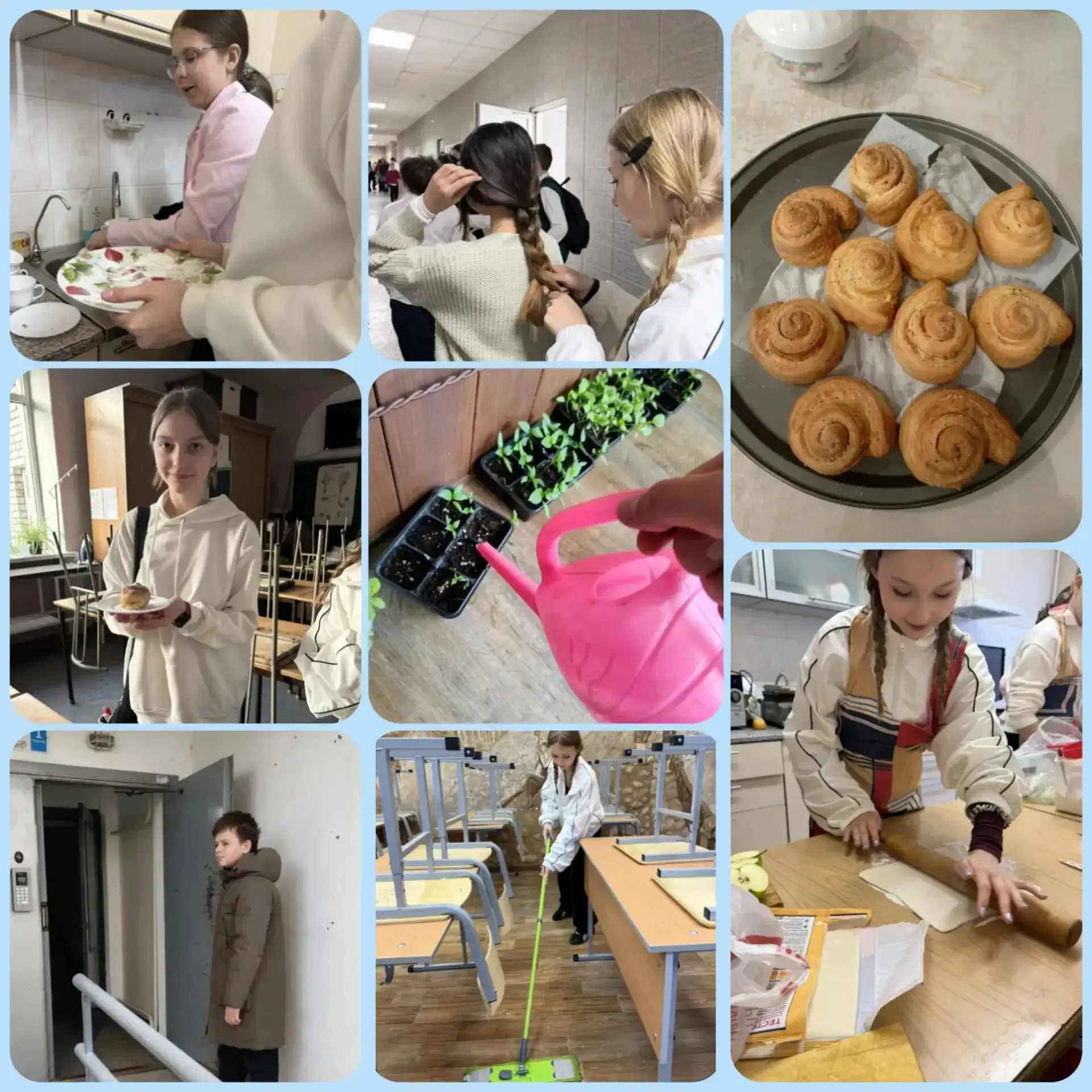 🌟 Марафон добрых дел 6б: вместе мы творим чудеса!  В нашем классе прошёл настоящий праздник доброты 
