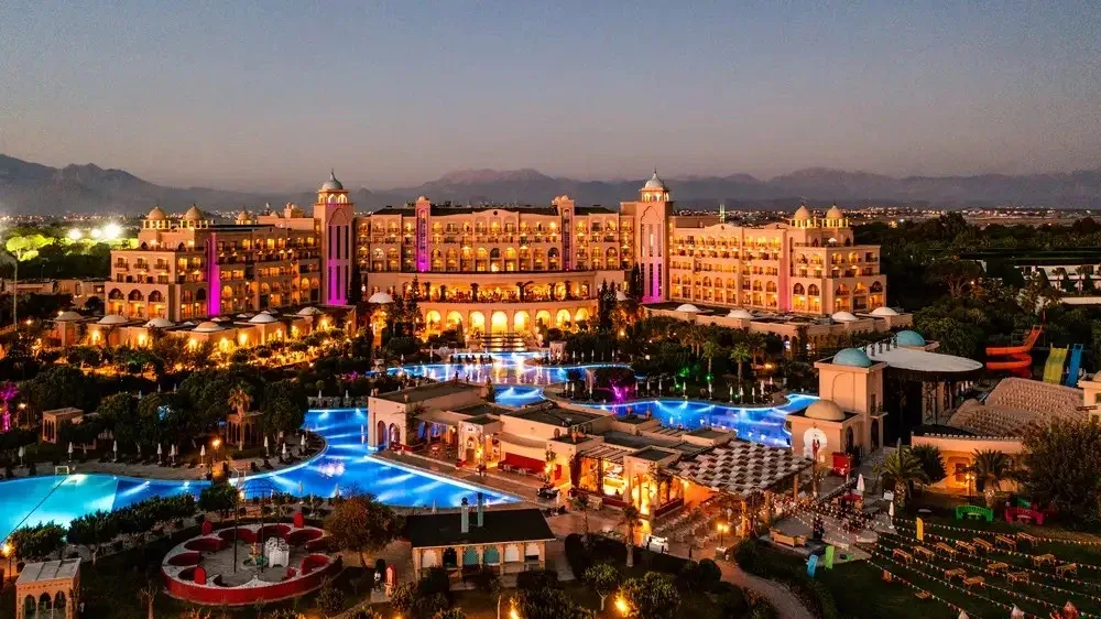 ТУРЦИЯ 🇹🇷 БЕЛЕК  🌟Spice Hotel & Spa 5*  Отель построен в виде марокканского дворца среди апельсиновы