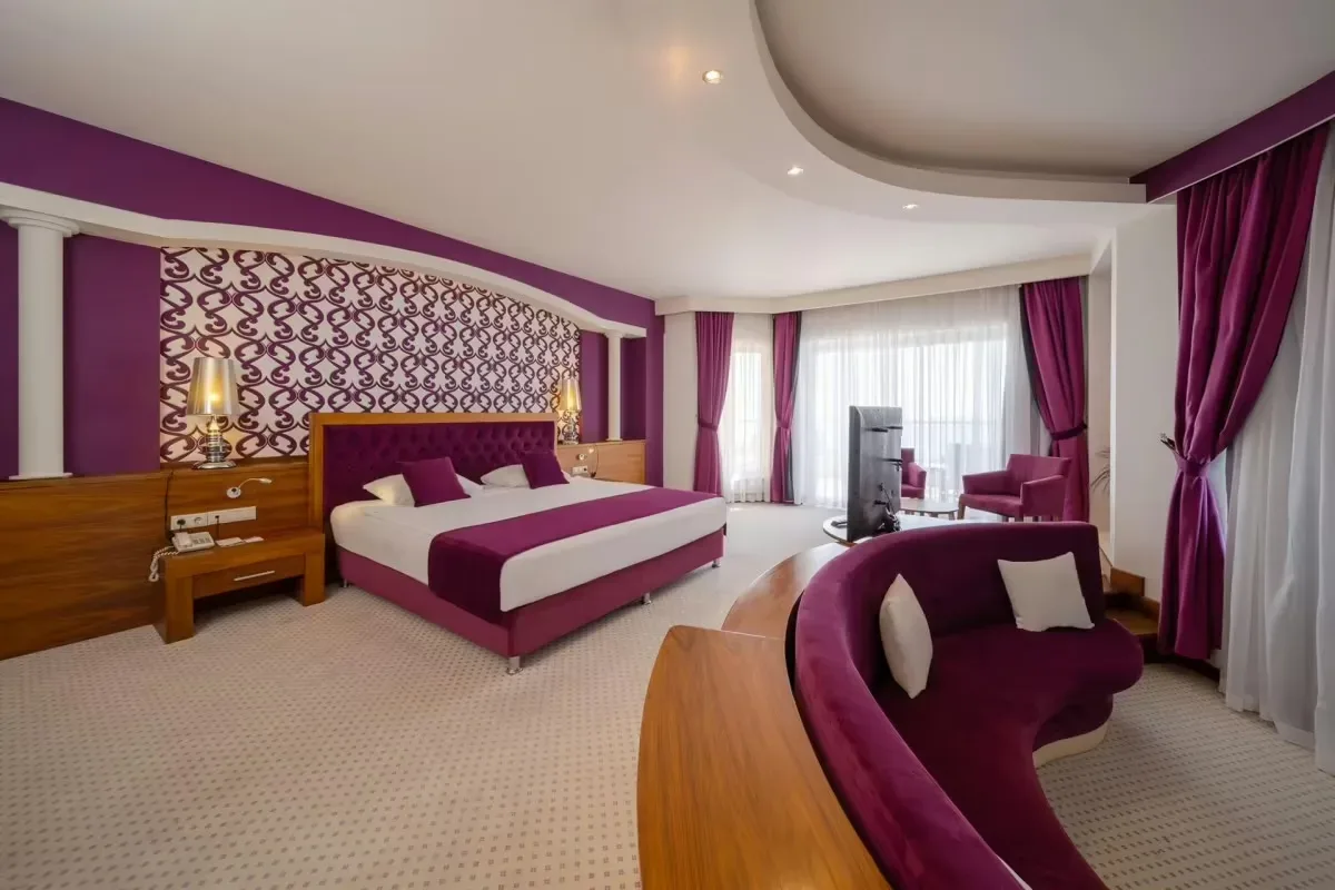 ТУРЦИЯ 🇹🇷 СИДЕ  Семейный отель в Сиде по приятной цене😍  🌿Sueno Hotels Beach 5*  Красивая зеленая те