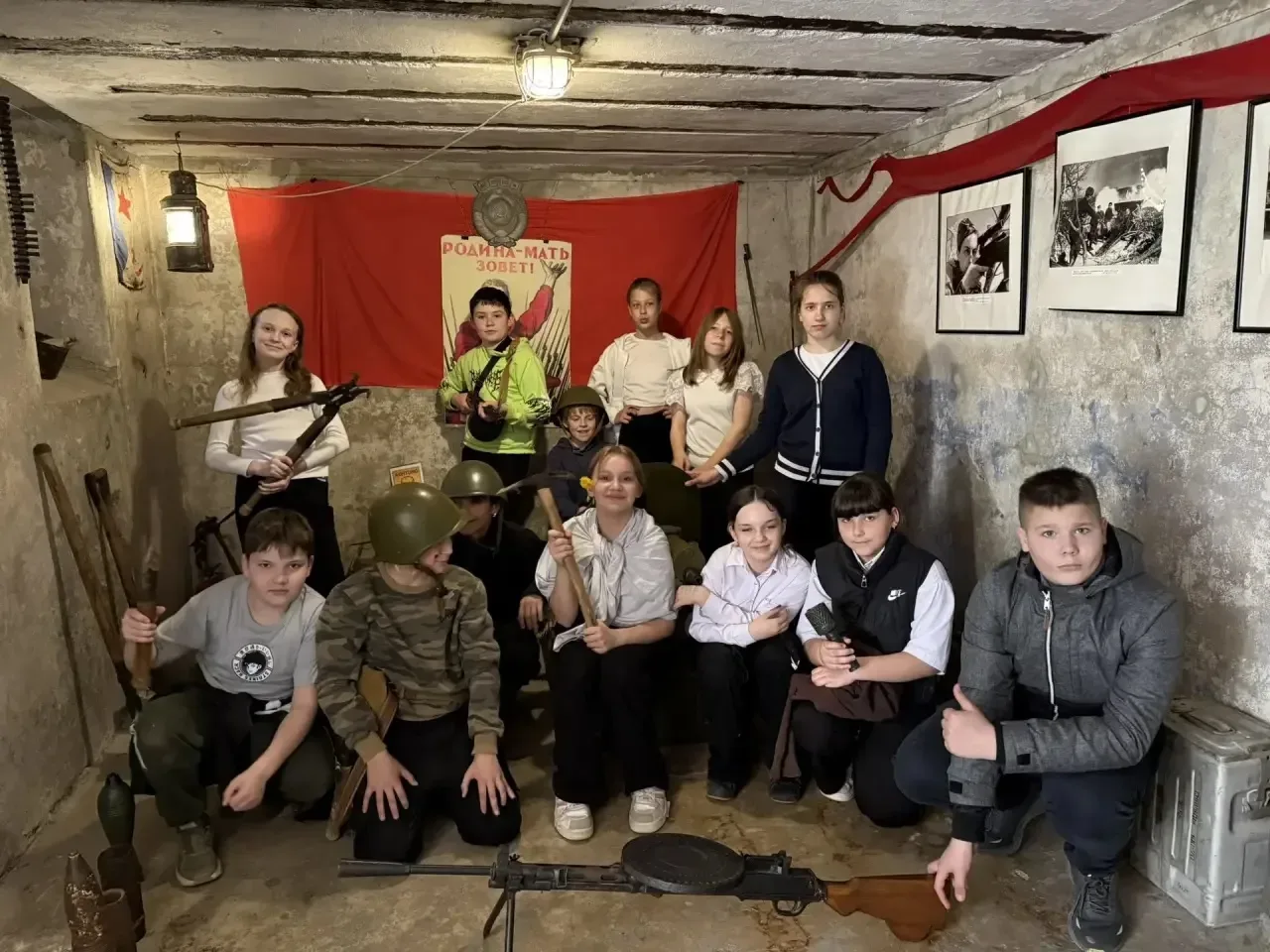 🏛️ 5‑Д класс посетил интерактивный музей «11‑я береговая батарея»   Ученики 5‑Д класса посетили инте