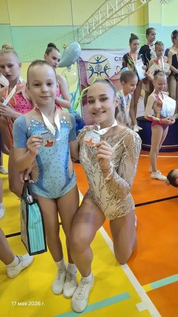 🏆 Успехи наших спортсменок на фестивале „Морские звёздочки“  17 мая в Туапсе прошли соревнования и ф