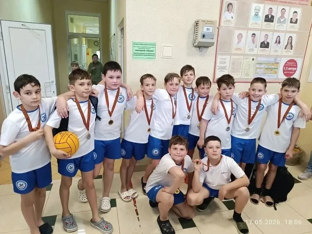 🏆 Победа на «Кубке Адмирала» по водному поло!   🤽‍♂️Поздравляем Иконникова Кирилла, ученика 4-В клас