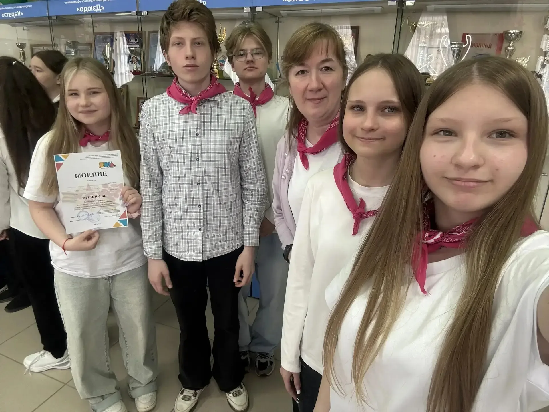 Команда школы приняла участие в городской интеллектуальной игре "Мы помним", посвящённой Великой Оте