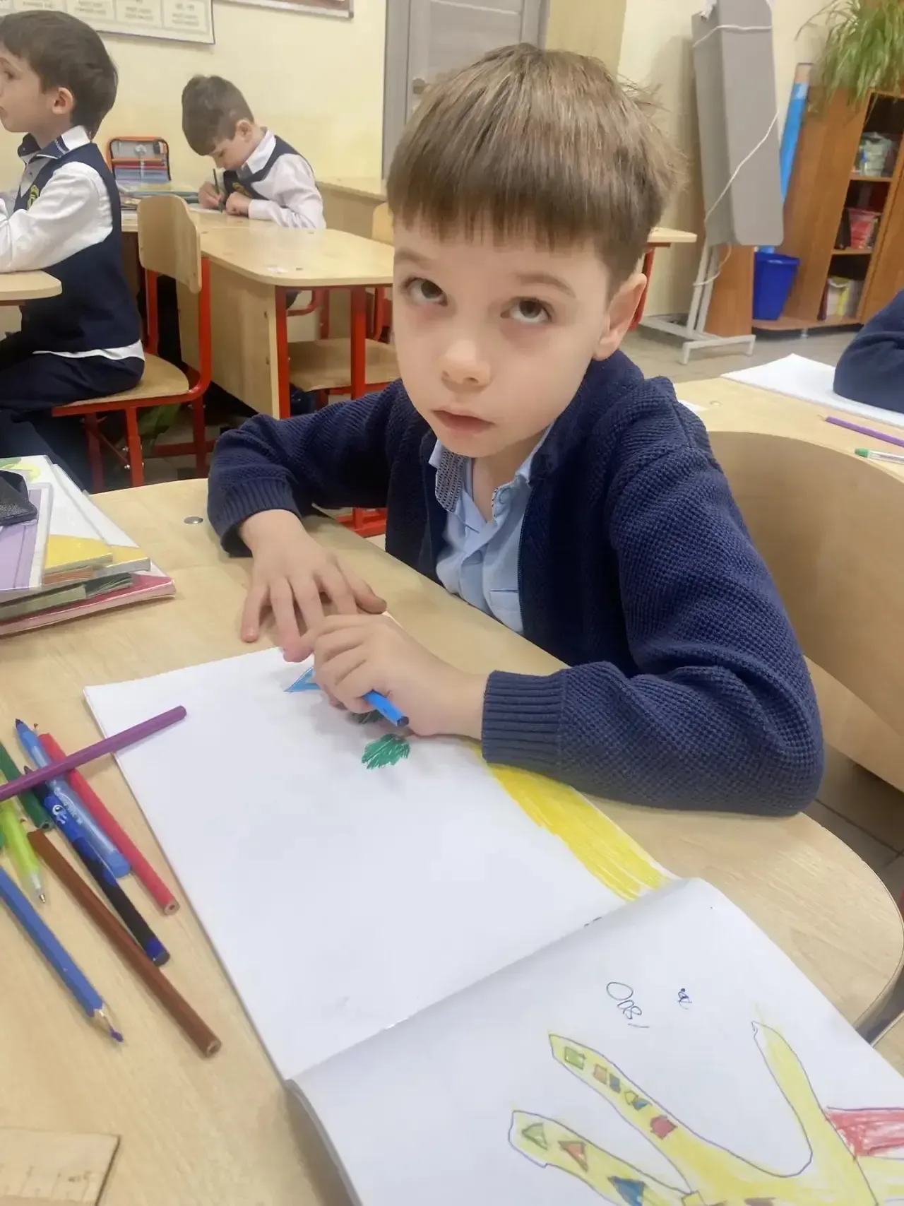 1Д класс  Урок чтения: «В гостях у сказок.»