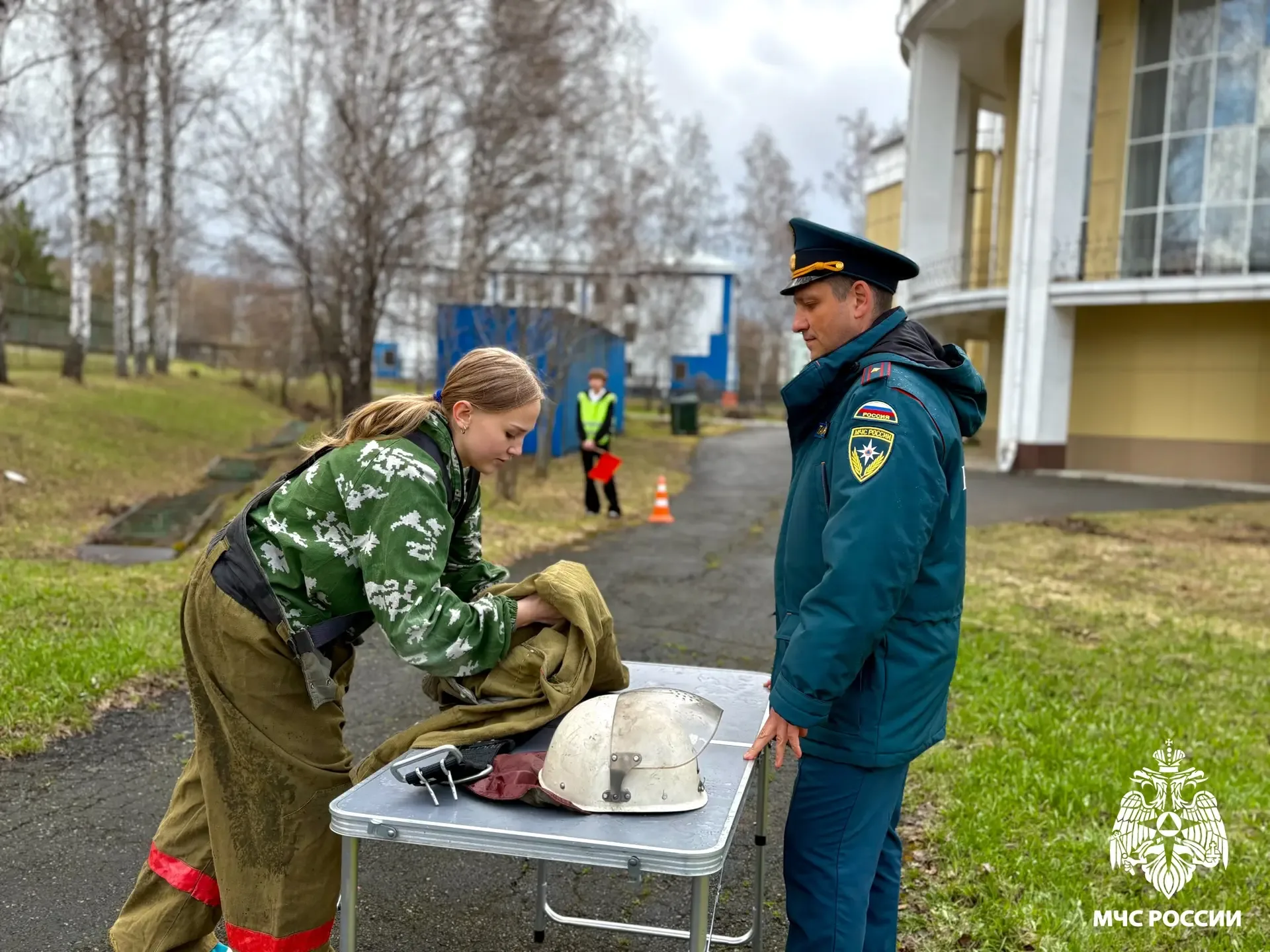 🚨 В городе Калтан на базе  СК «Энергетик» состоялись муниципальные соревнования среди отрядов дружин