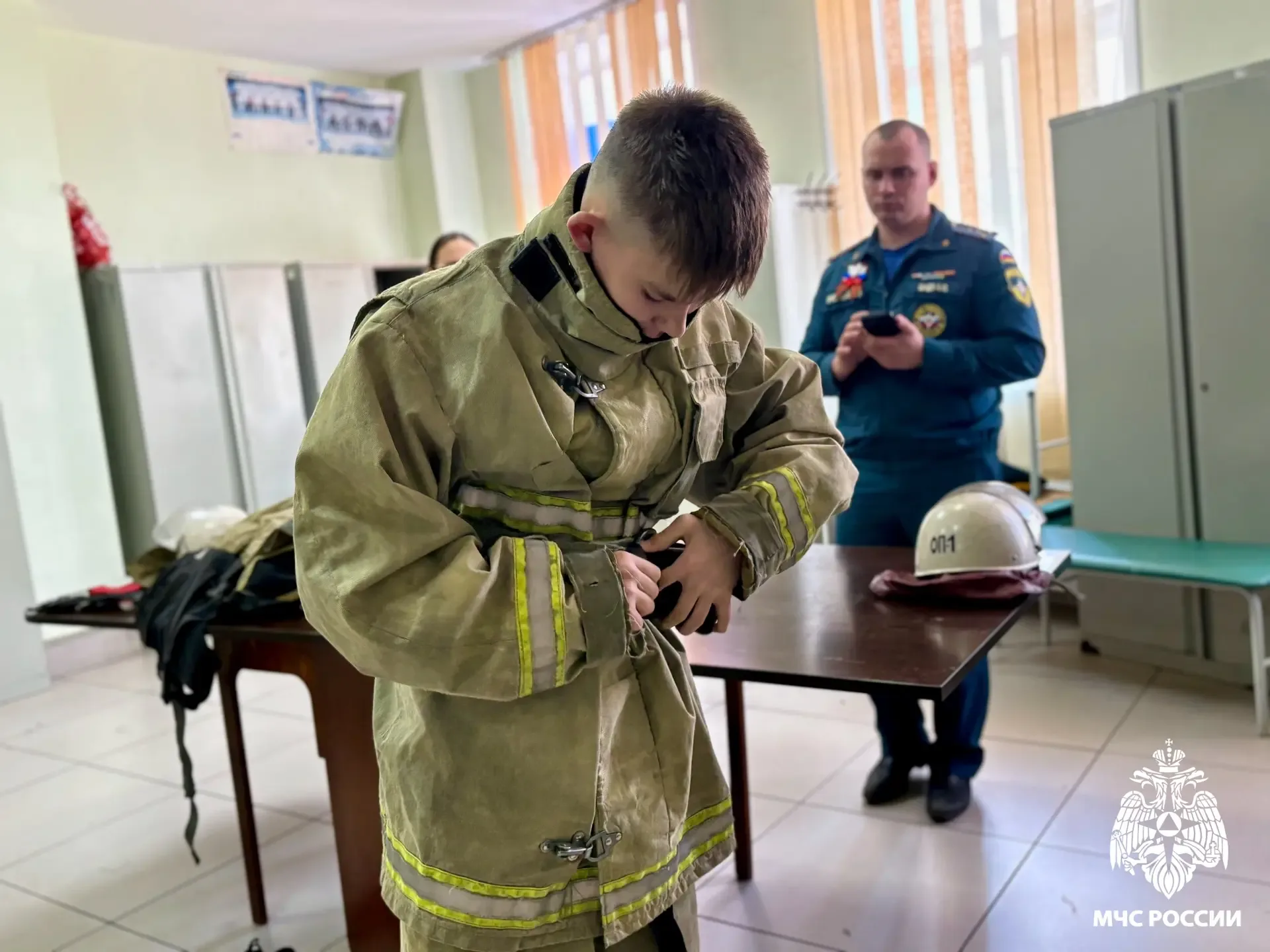 🚨 В городе Калтан на базе  СК «Энергетик» состоялись муниципальные соревнования среди отрядов дружин